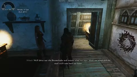 Bannerd Mare spends night with Dragonborn for 10 Gold