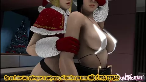 Dead or Alive Christmas Creampie Depraved Sisters Pt-Br legendado