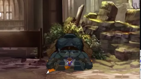 Poor Fox gets anus and cunt bred to the point it leaks out