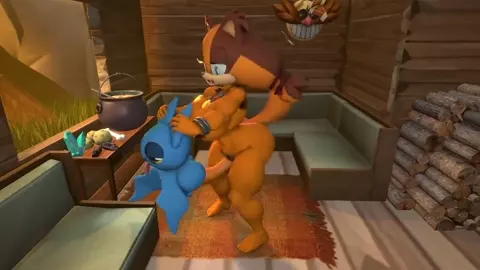 Sticks pounding on Adorabat [bangerofsticks]