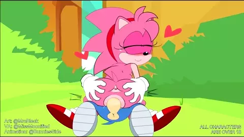 Classic Amy Rose x Sonic [Beachside Bunnies + MrcBleck]