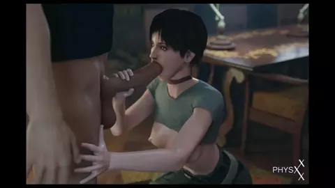 Becca Studying Dick In The Library [PhysX][4K]