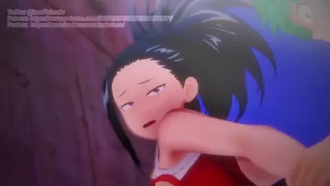 Momo Yaoyorozu Creati under the bridge My Hero Academia 3D HENTAI Animation