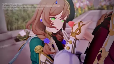 Lisa A Sobriquet Under Shade Genshin Impact 3D HENTAI Animation