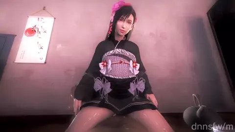 Tifa's Sector 7 Room Service "special."  [Dnnsfw]