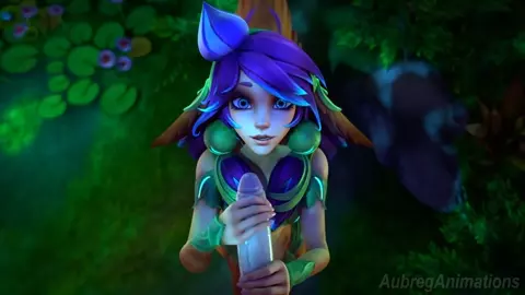 Lillia POV handjob [AubregAnimations]