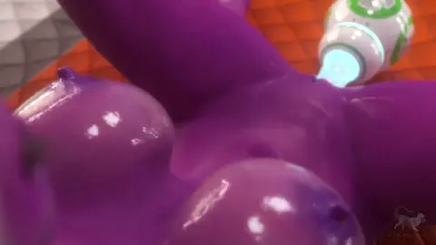 Big titty twi'lek voids the warranty on her blender droid