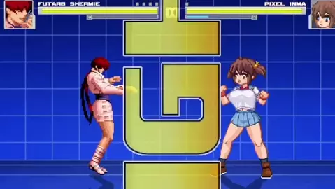 FutaRB Shermie vs Pixel inma and Lumina