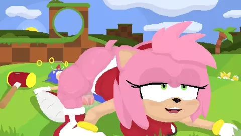 Sonic knocked out [shoestrang]