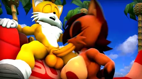 Nicole The Lynx Blowjob Tails with Sound - [Wector/Kassioppiava]