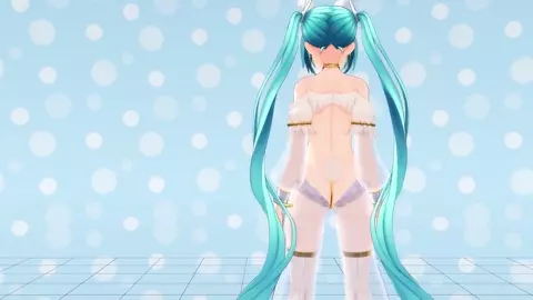 MMD Hatsune miku - Hi-Fi Raver