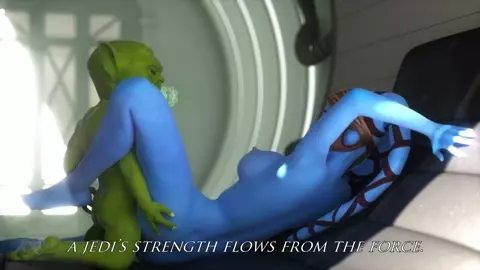 Yoda Fucks Aayla Secura (StarWars Attack Of The Boners)