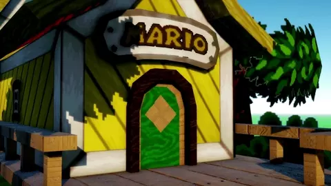 Super Sonico at Mario's House 1 Voiced