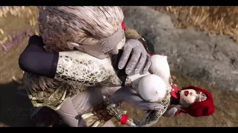 Lustful Giant fuck this horny Half-Argonian maiden