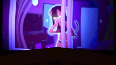 Night Time TV With Jinx (Nude Version)