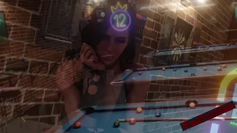 Yen daydreaming at the billiard hall - Final Version