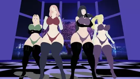 Naruto babes ghost dance