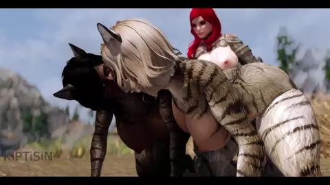 Cat Girls Moms MILFs Fuck Huge Cock Redhead Futanari Part 1