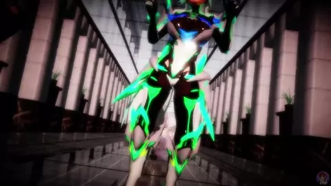 MMD R18 Byleth x Pneuma Harebare