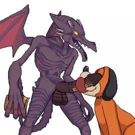 Ridley x Duck Hunt Dog Doubles Team