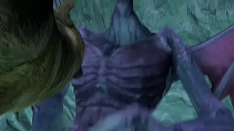 Ridley let's dog lick and fuck him