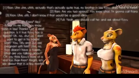 Kion x Rani and Fuli (The Lion Guard)  - MrSafetyLion