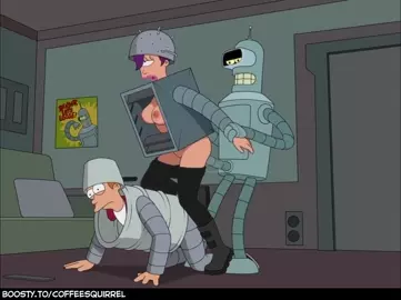 Bender and Leela