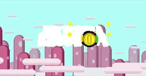 Having fun in the mushroom kingdom