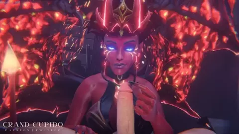 Succubus Queen of Pain Blowjob Dota Work in Progress