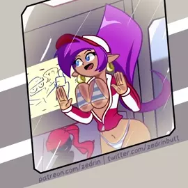 Shantae in a Train [w/ sound] [Zedrin]