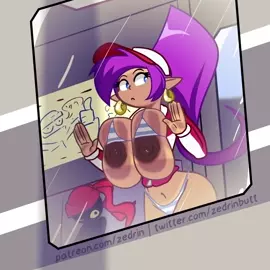 Shantae in a Train [w/ sound] [Zedrin]