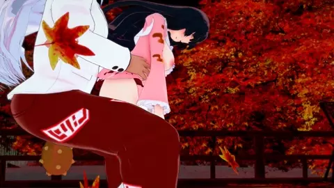 Kaguya Houraisan Pounded by Yakuza Mokou (Scene by Punyuz/Inksaw114))