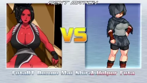 FutaBT Demon Mai Shiranui vs Slaves Themselves