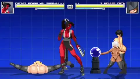 FutaBT Demon Mai Shiranui vs Slaves Themselves