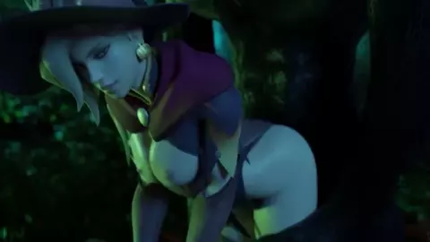 Mercy & Widowmaker having fun with werewolfs! HMV PMV