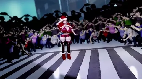 Santa Riza-chan's Naughty Ecchi Photoshoot