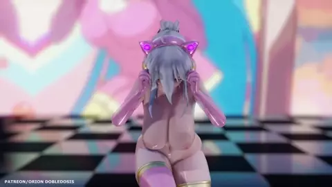 (low camera angle)HAKU Digital Suit (弱音ハク) - Me!me!me! R-18