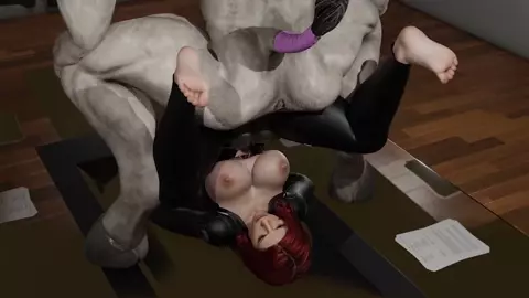 Black Widow Pile Driver With A Horse [Dicesfm]