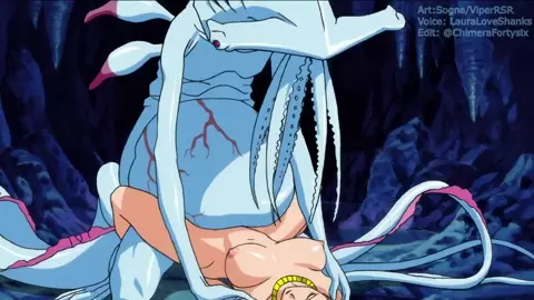Hentai Lady Gets Plowed By Sea Monster Dude