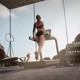 [4K] Lara Workout [Kisxsfm]