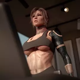 [4K] Lara Workout [Kisxsfm]