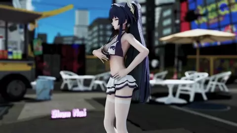 [ZXSN_MMD] HOO Raiden Mei Waifu Dancing (Widescreen mode)