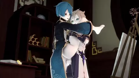 Xingqiu x Albedo - A Friendly Transaction