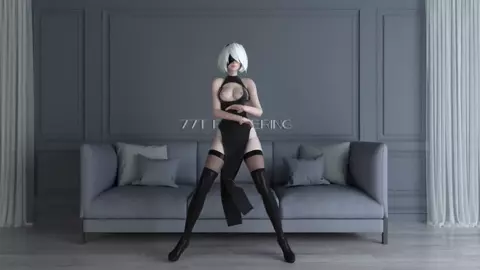 [77TRendering] Sexy 2B Dance 4