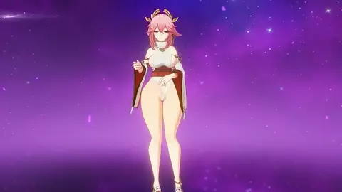 Raiden Shogun & Yae Miko - Side to side HMV