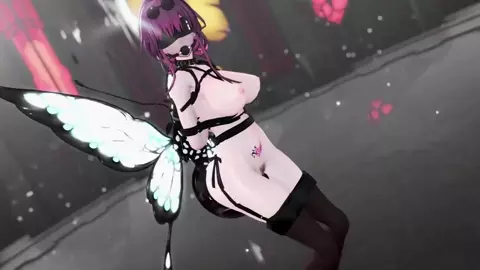 Kafka Honkai Star Rail Bondage Hentai Dance Insect Sex MMD 3D Black Wings