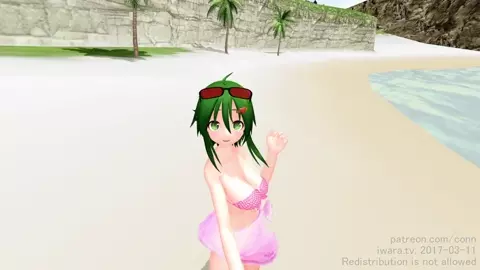 MMD Gumi Beach Sex Part 1