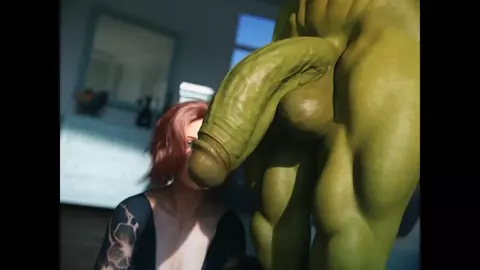 Black Widow Impressed By She-Hulk Cock [Salamandraninja][4K]