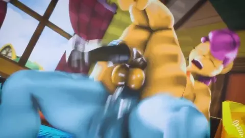 [SOUND] Rainbow Dash fucks Scootaloo [ScrewingwithSFM]