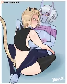 2 OC's (Not mine) - Day 26 (Tunkychunky69)